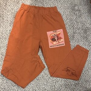Boys Lie Orange Play Devils Advocate Pants